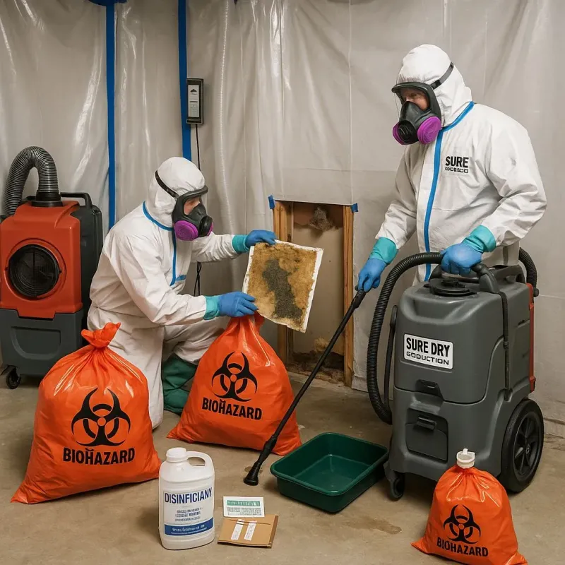 Contaminated Water Handling Protocols process in Varnville, SC