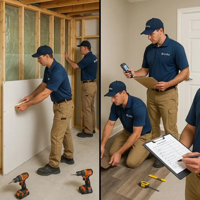 Repairs and Reconstruction process in Varnville, SC